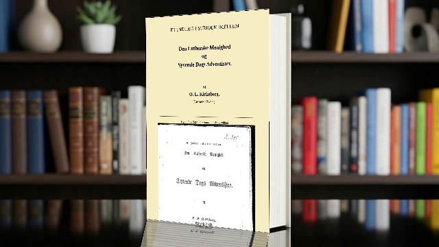 Cover for Et indlæg i striden mellem den Lutherske menighed og Syvende Dags Adventister
