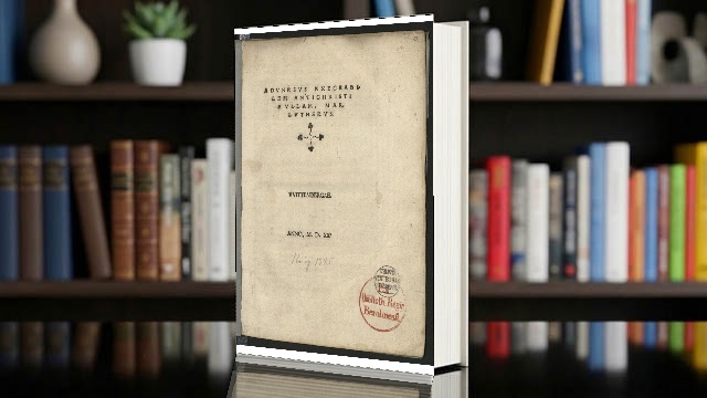 Cover for Martin Luther Imod Antikrists Forbandelsesværdige Bulle