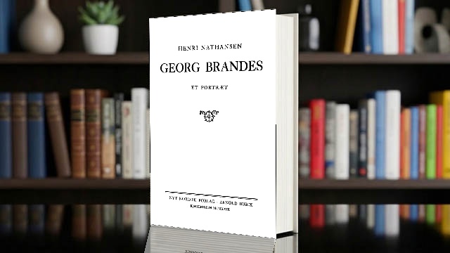 Cover for Georg Brandes, et portræt