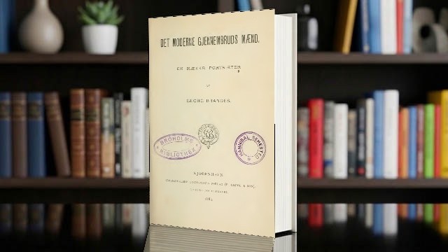 Cover for Det moderne gjennembruds maend, en raekke portraeter